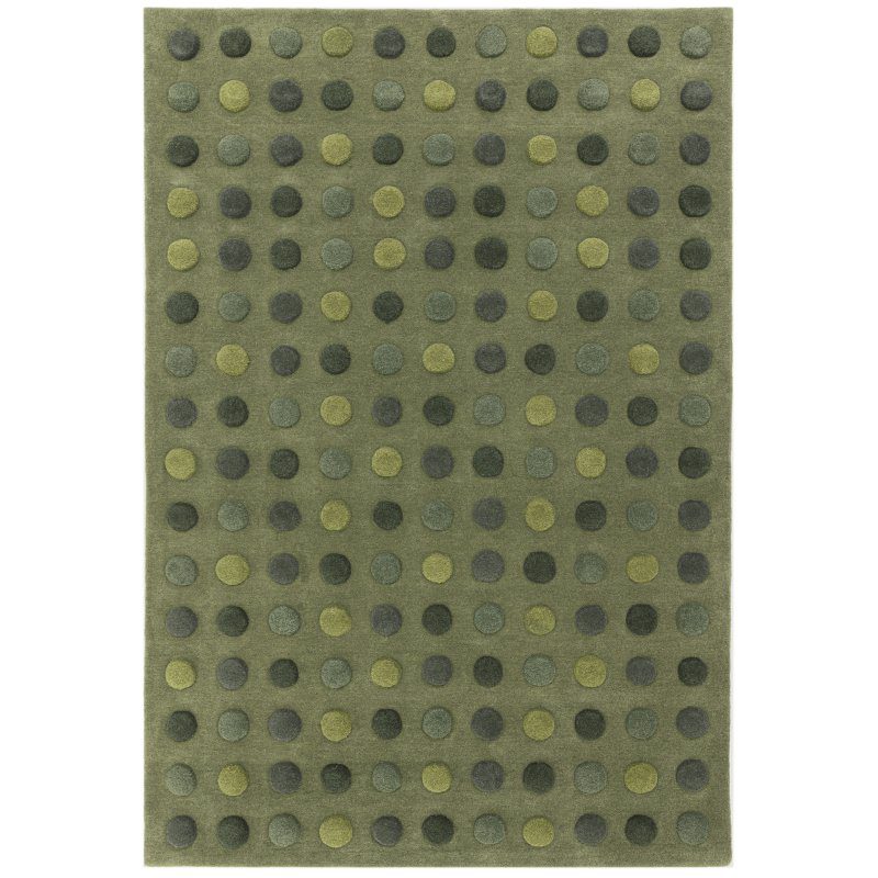 Dotty Green Rug