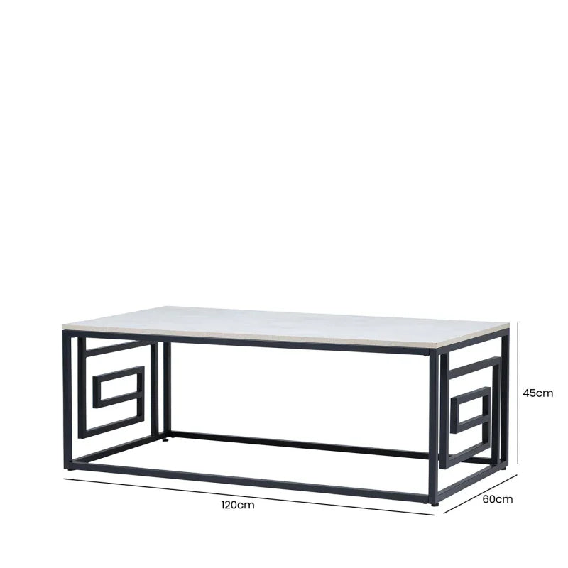 Devon Black and Grey Coffee Table - KD