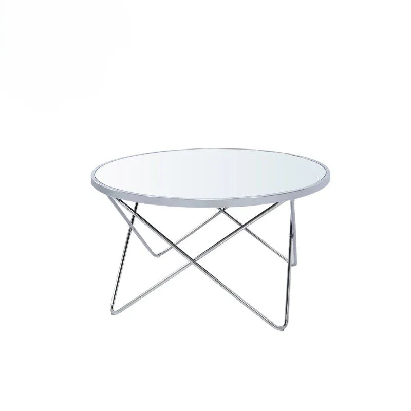 Atom Chrome & Mirror Coffee Table