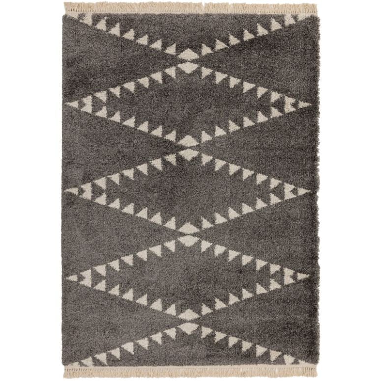 Rocco Rc04 Charcoal Rug