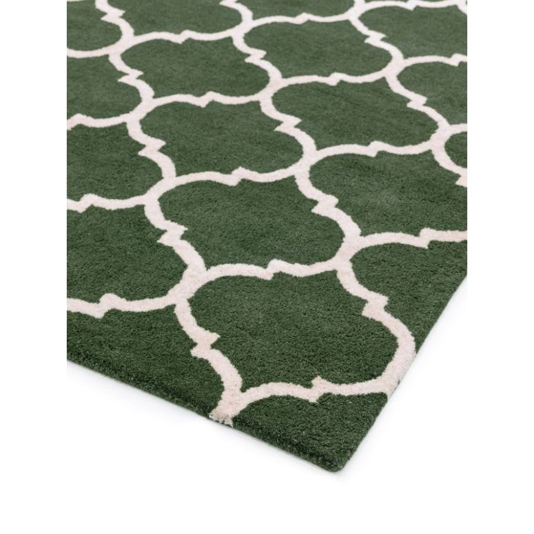 Albany Ogee Green Rug
