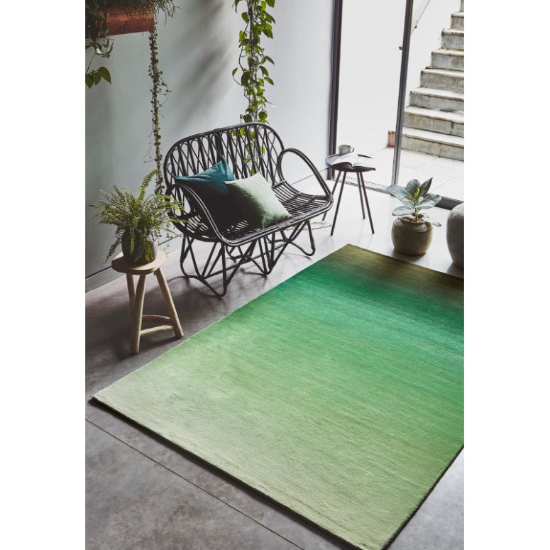 Ombre OM04 Green Rug - Image 2