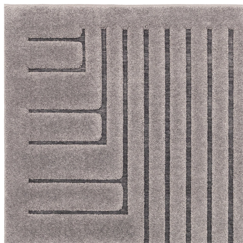 Valley Charcoal Connection Rug - Image 2