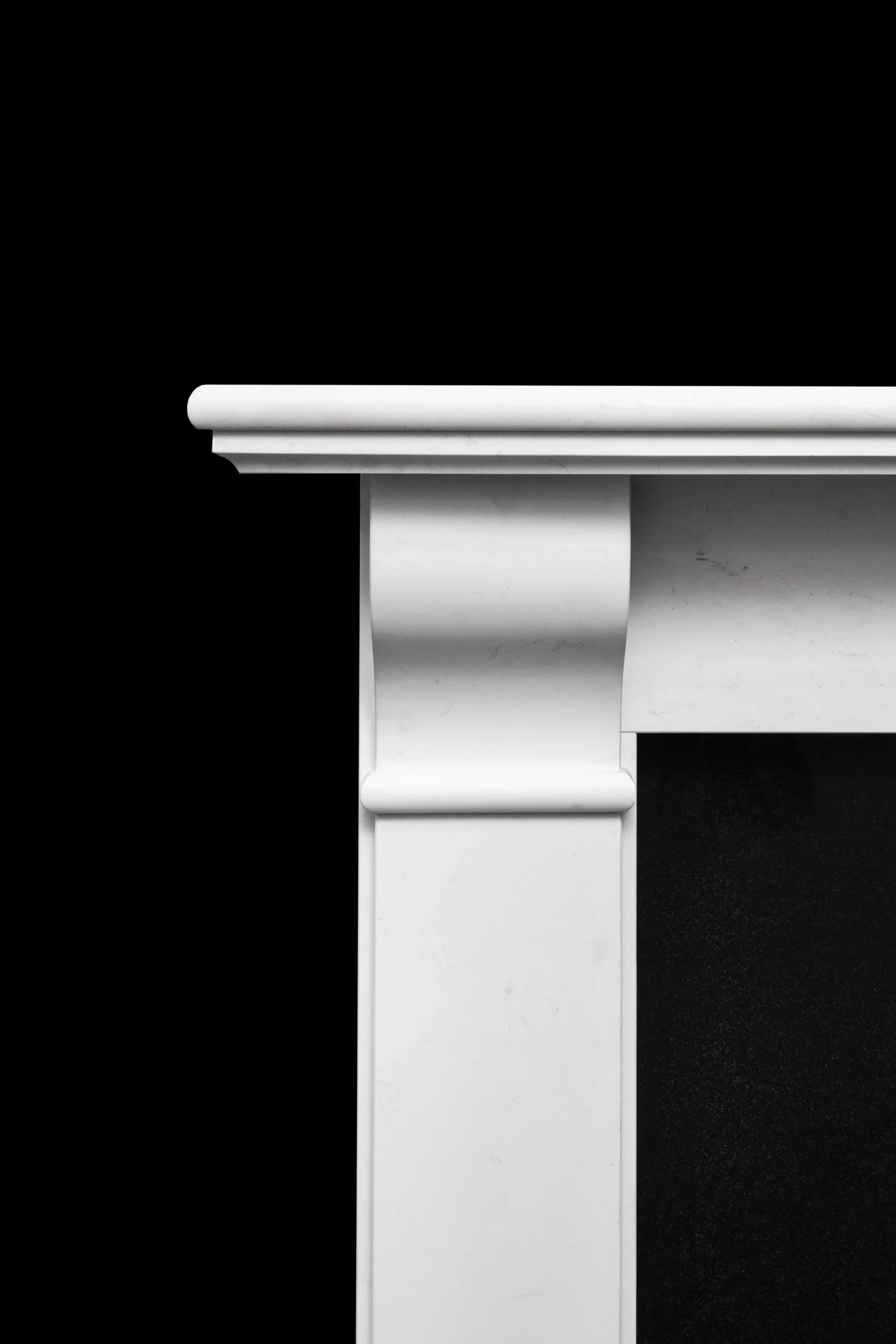 60" Tara Honed Naples White Surround