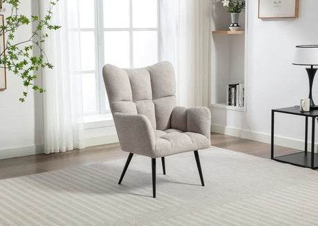 Buy modern accent chair online, upholstered armchair for living room, comfy lounge seating