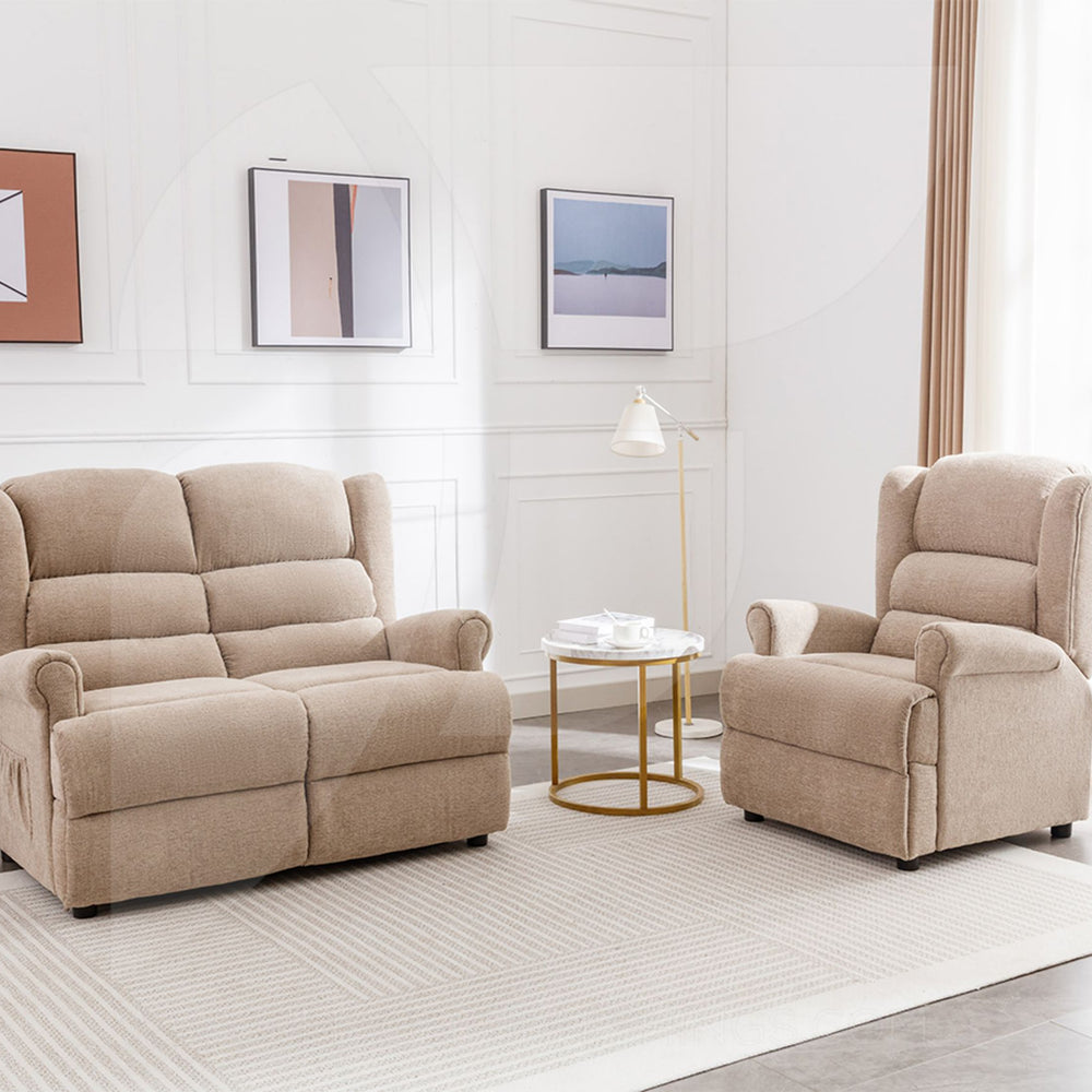 Ember Fireside Loveseat Oatmeal - Default - HF-B0166-2