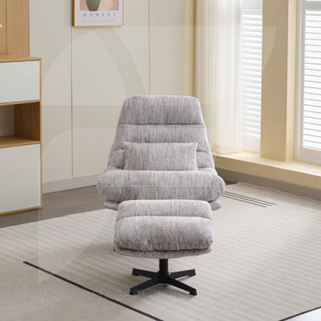 Turner Leisure Chair w/Footstool Ash - Default - JFR19119KD_002
