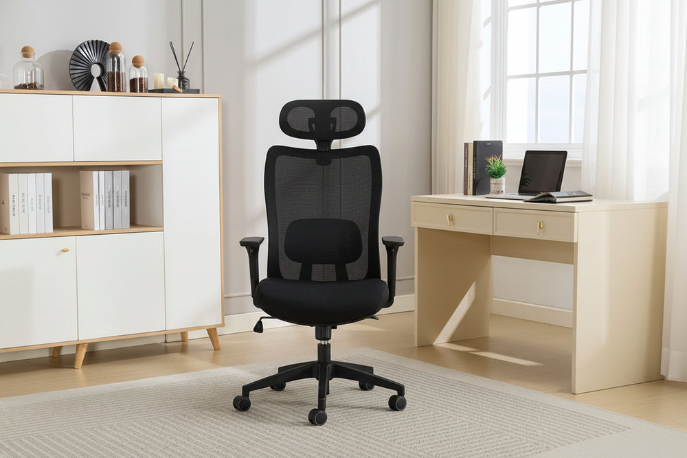Fulton Office Chair - Black - Default - W-242C