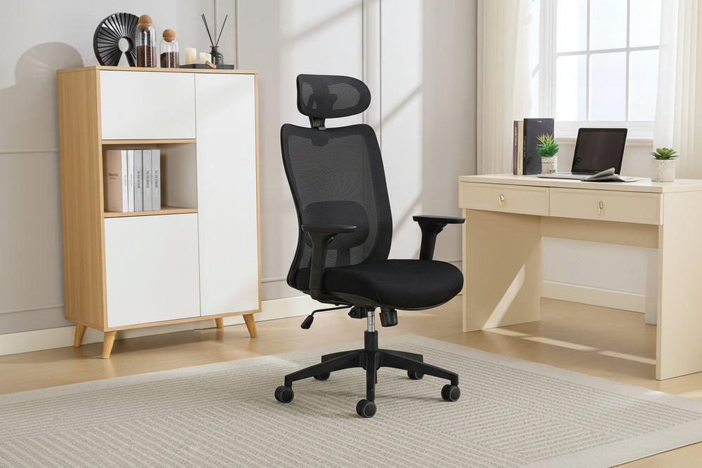 Fulton Office Chair - Black - Default - W-242C