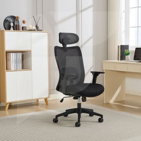 Fulton Office Chair - Black - Default - W-242C