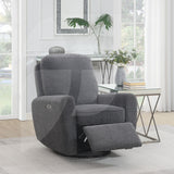 Hanover Swivel Chair - Herbert Dark Grey - Default - 1604-1-A/CP-A/CP_002