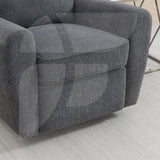 Hanover Swivel Chair - Herbert Dark Grey - Default - 1604-1-A/CP-A/CP_002