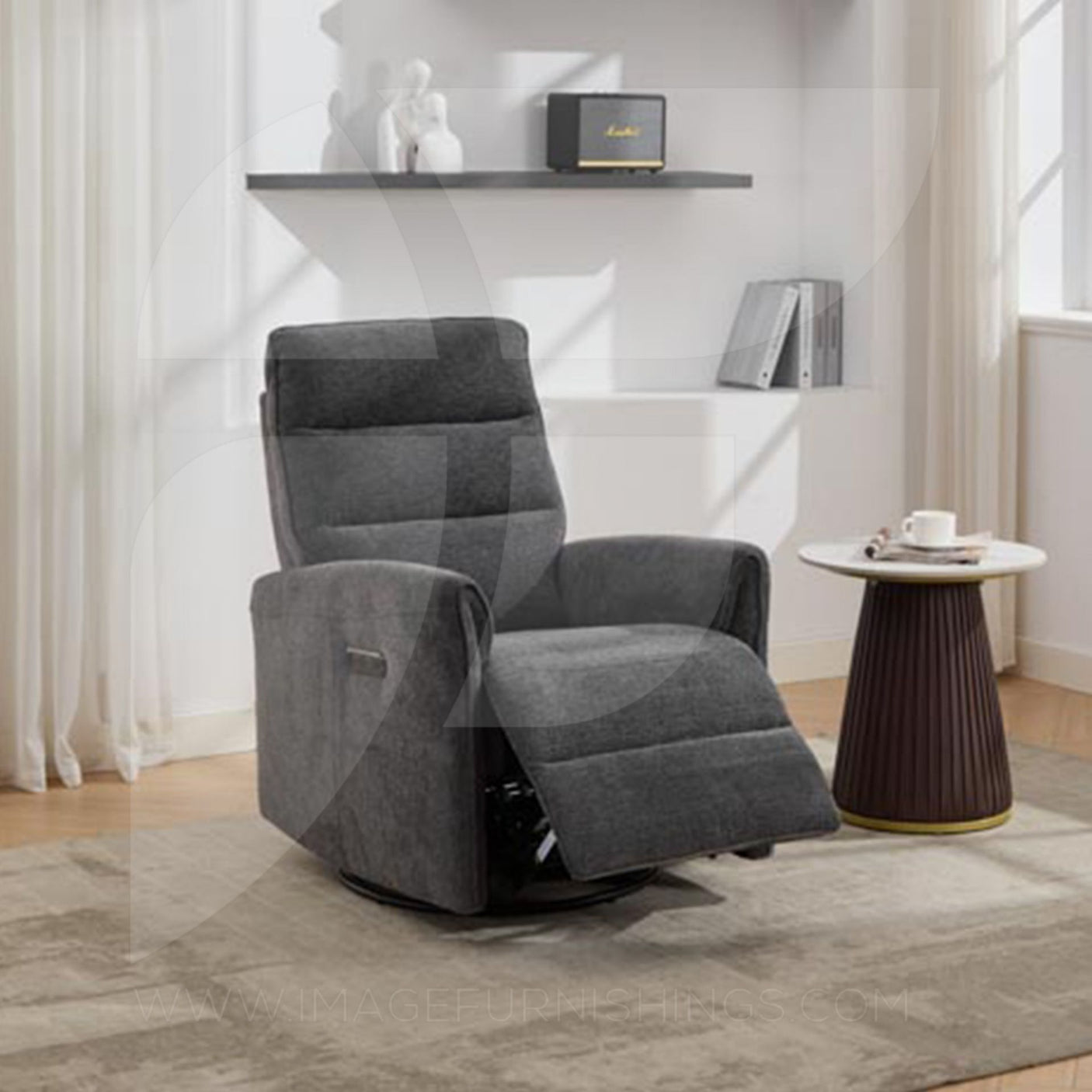 Waterville Swivel & Glide Chair Dark Grey - Default - UM2344A-1SW-P_004
