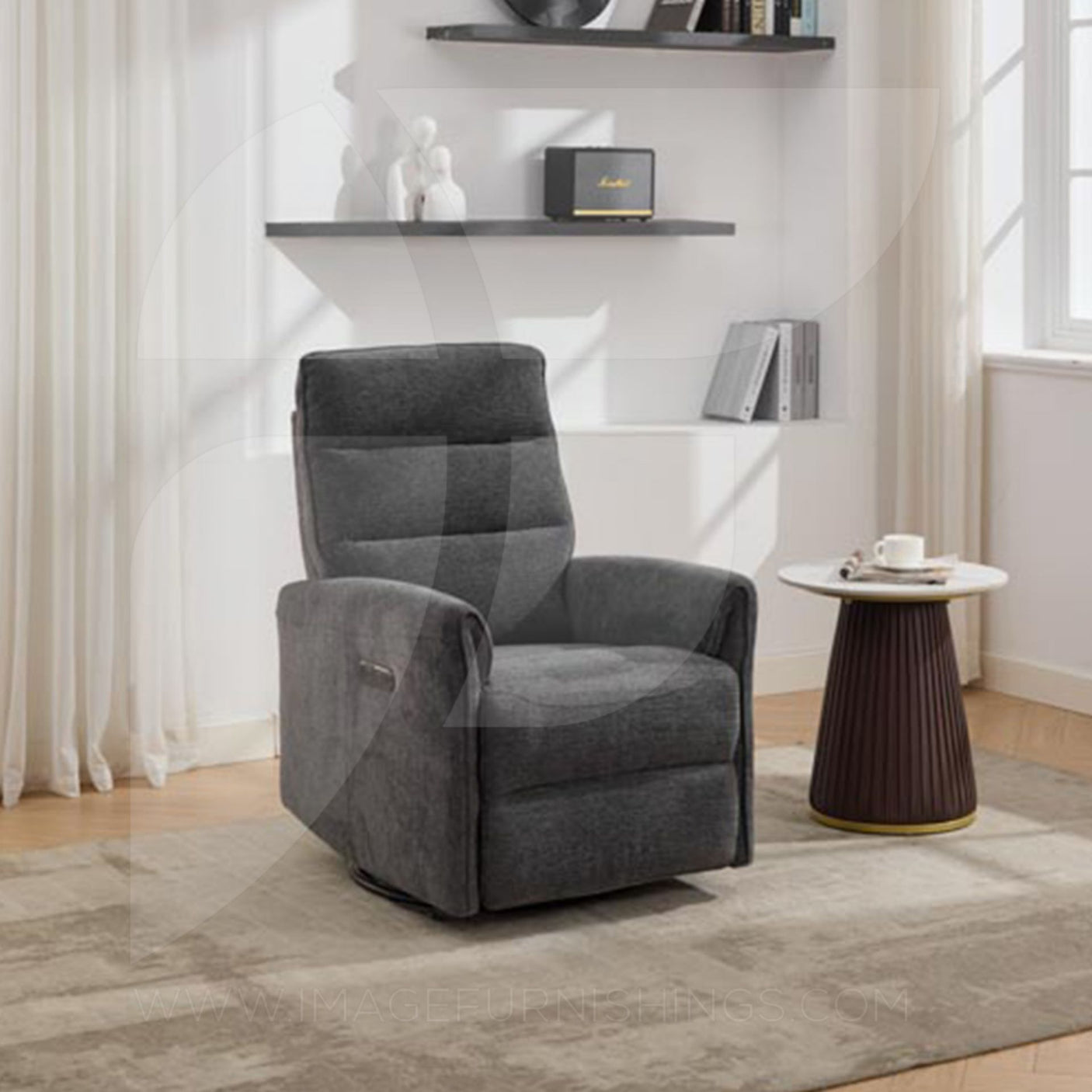 Waterville Swivel & Glide Chair Dark Grey - Default - UM2344A-1SW-P_004