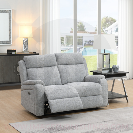 Banbury 2PP Seater Loveseat - Silver - Default - 15259-2-A/CP-A/CP_003