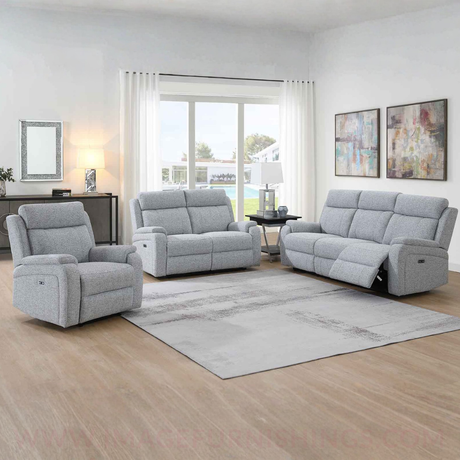 Banbury 2PP Seater Loveseat - Silver - Default - 15259-2-A/CP-A/CP_003