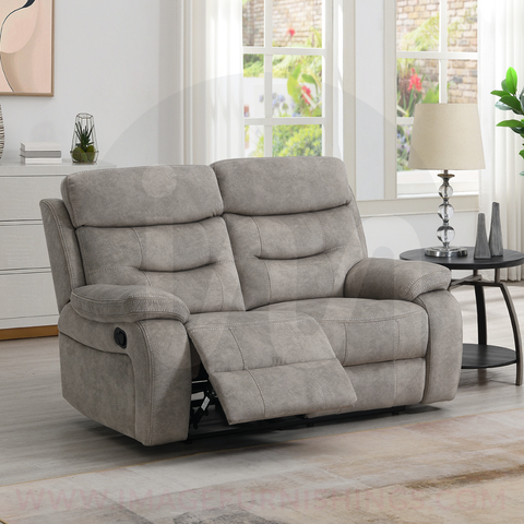 Donnybrook 2R Loveseat - Cream & Matching Piping - Default - 15283-2S-R_002
