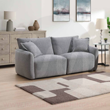 Solace Modular 2.5 Seater - Light Grey - Default - SS6263B-2.5-MOD