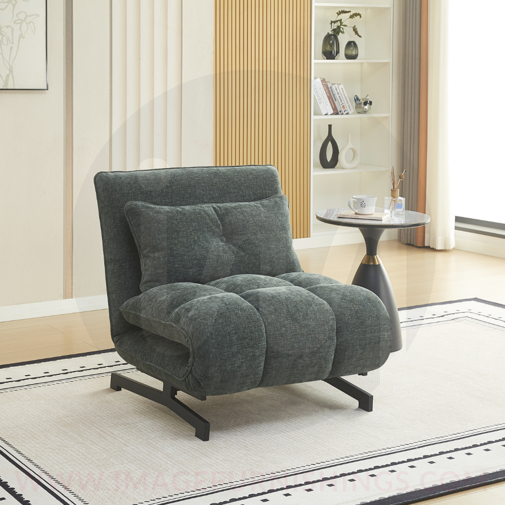 Tucker Single Sofa Bed - Liberty Winter Moss - Default - LLM-73_002