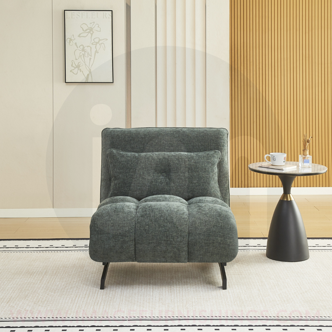 Tucker Single Sofa Bed - Liberty Winter Moss - Default - LLM-73_002