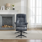 Winston Swivel Chair and Footstool - Ocean Blue - Default - HF-A0771-1_004
