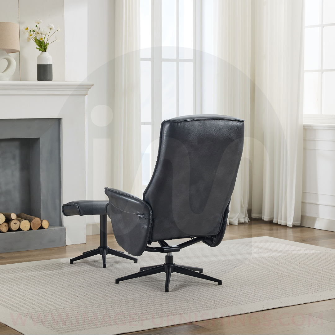 Winston Swivel Chair and Footstool - Ocean Blue - Default - HF-A0771-1_004