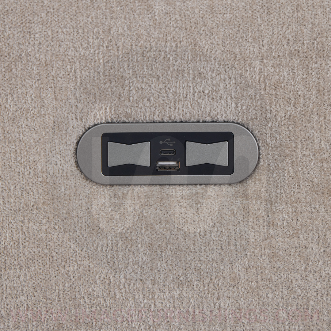 Thurso RHF Power Bed Sectional - Beige - Default - UB3023B-LHF-SEC-P_001