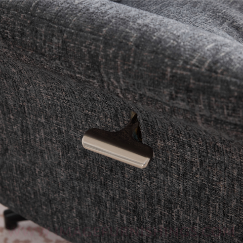 Mira Swivel Chair and Footstool - Dark Grey - Default - HF-A0776-1_003