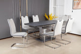 Modena Dark Grey Extension Table