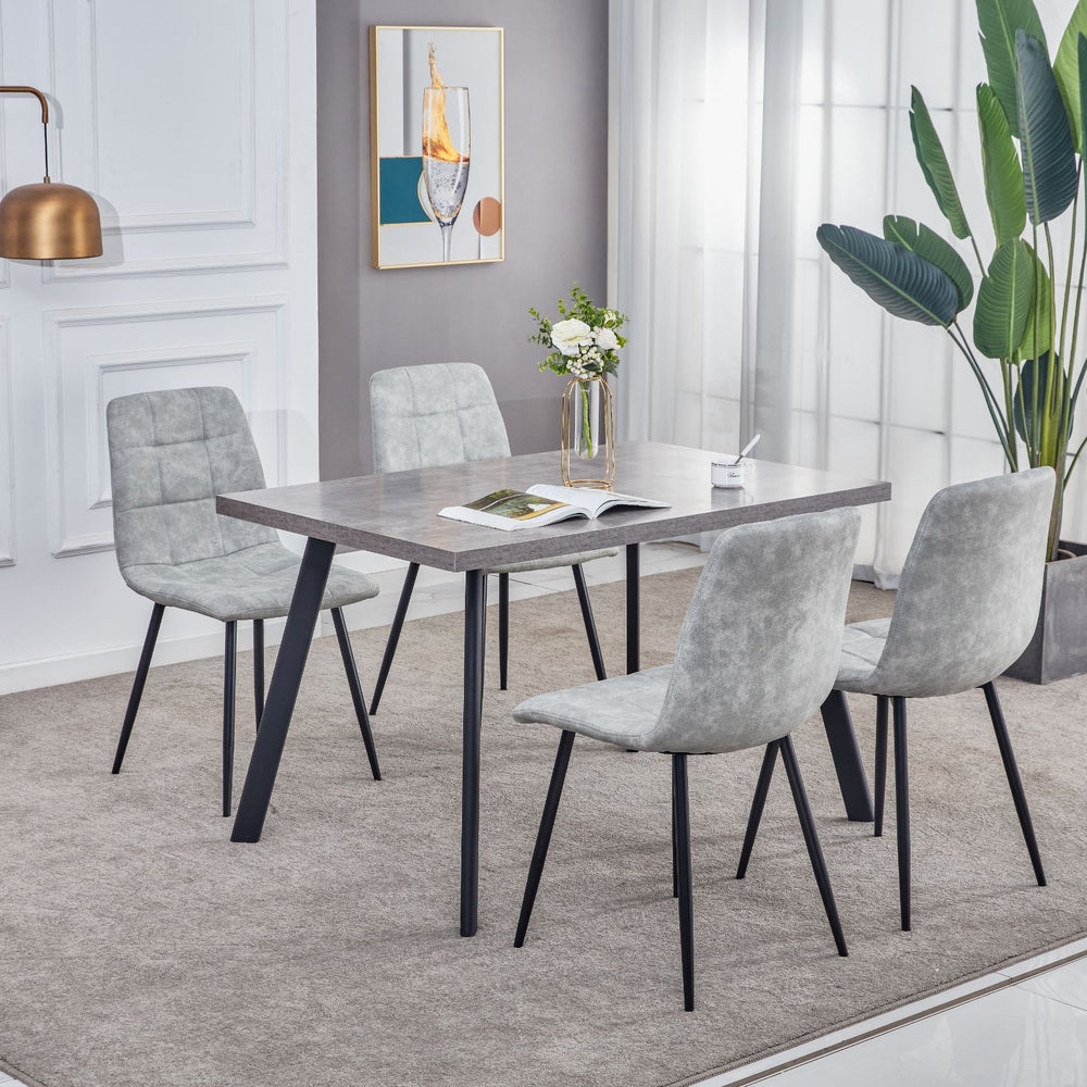 Fredrik 1.2 Metre Grey Fixed Table