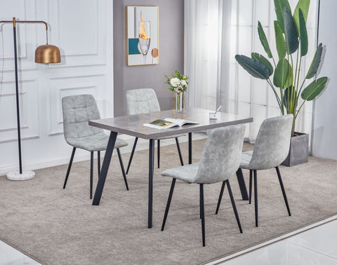 Fredrik 1.2 Metre Grey Fixed Table
