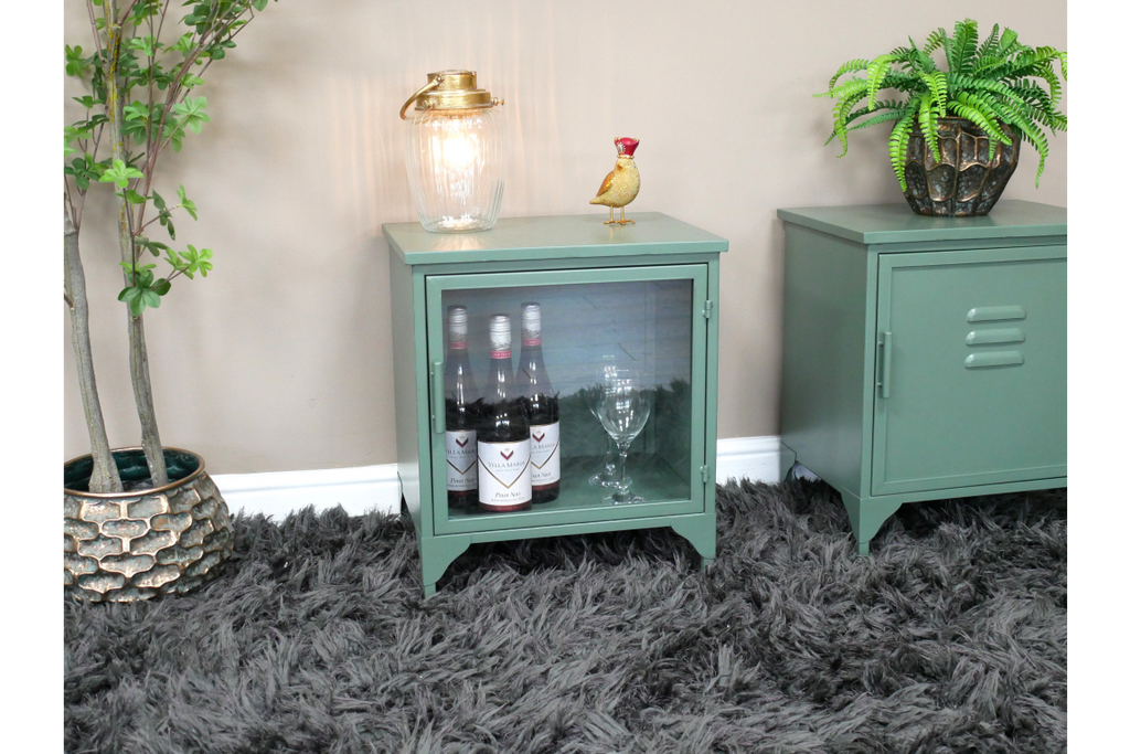 Industrial Bedside Cabinet - 10150