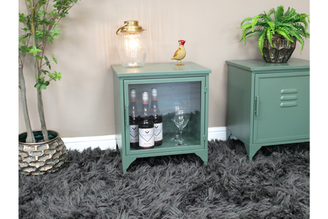Industrial Bedside Cabinet - 10150
