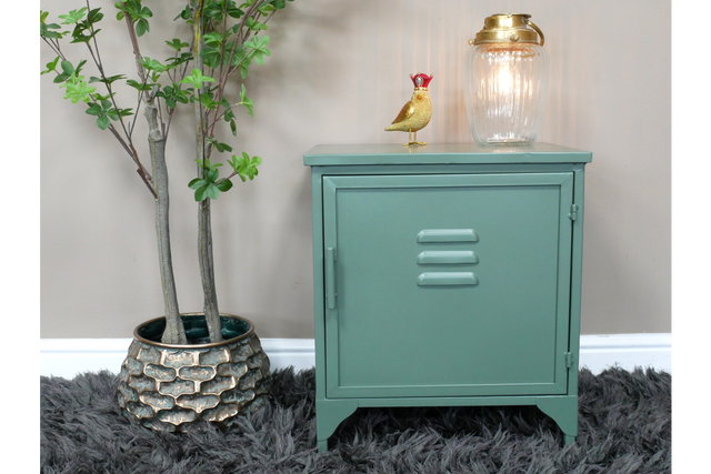 Industrial Bedside Cabinet - 10151