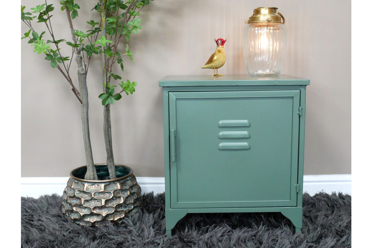 Industrial Bedside Cabinet