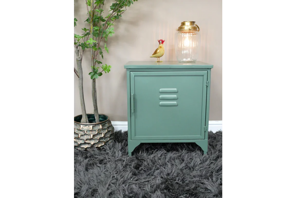 Industrial Bedside Cabinet - 10151