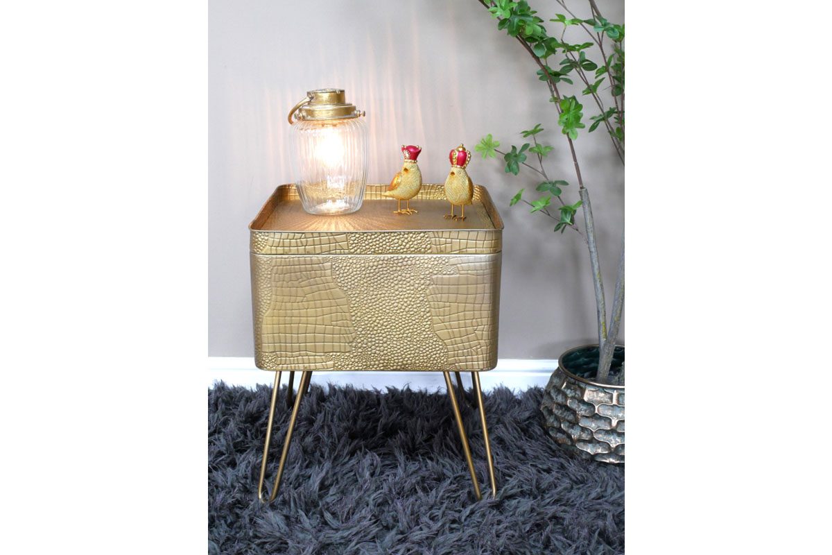 Side Table With Storage