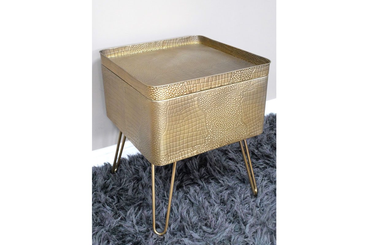Side Table With Storage