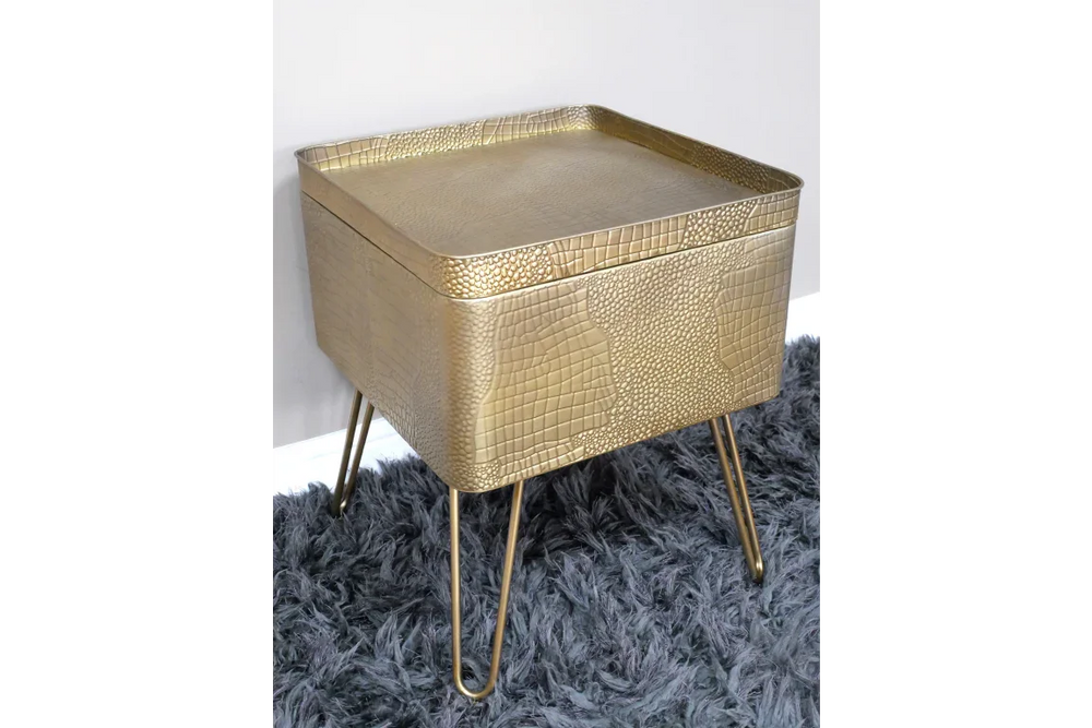 Side Table With Storage - 10167