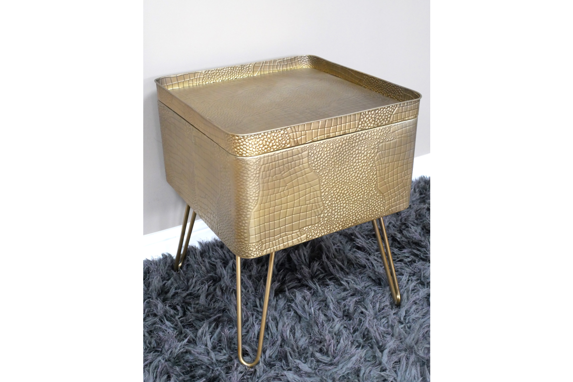 Side Table With Storage - 10167