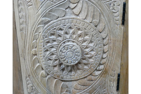 Carved Storage Cabinet - 10184