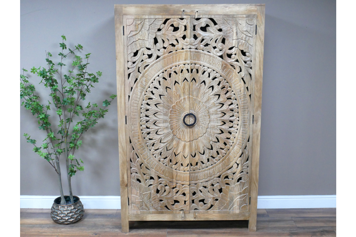Carved Wardrobe - 10186