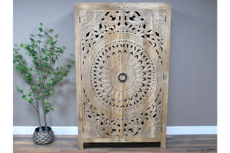 Carved Wardrobe - 10186