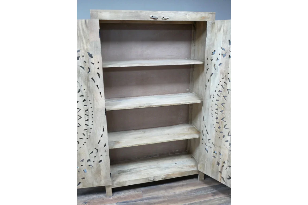 Carved Wardrobe - 10186