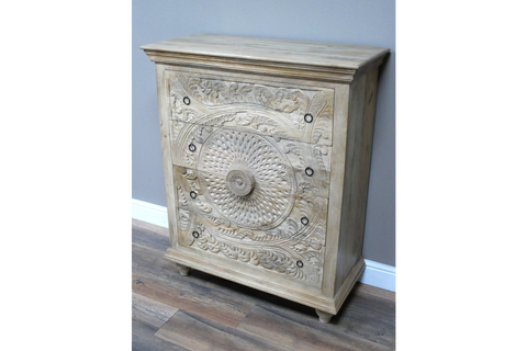 Carved Chest Of Drawers - 10187