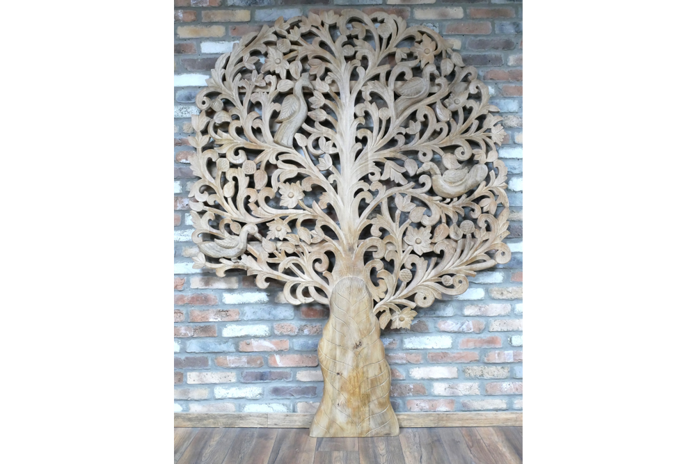 Large Carved Tree - 10190