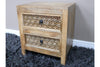 2 Drawer Bedside Cabinet