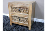 2 Drawer Bedside Cabinet