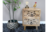 2 Drawer Bedside Cabinet - 10216