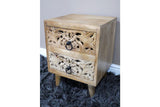 2 Drawer Bedside Cabinet